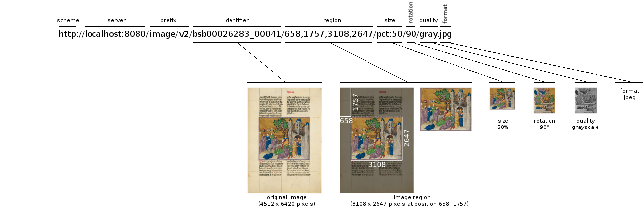 Explanation of the IIIF Image API